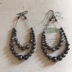 ** 5 for $25 deal ** Beaded teardrop earrings